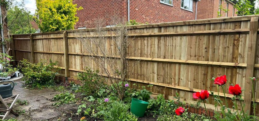 Close Board Fencing in Headington, Oxford