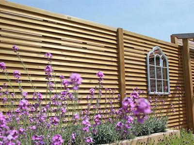 Contemporary Fence Panels