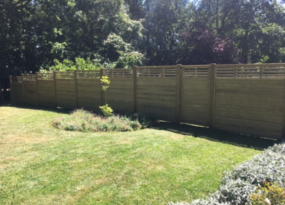 Contemporary Fence Panels 