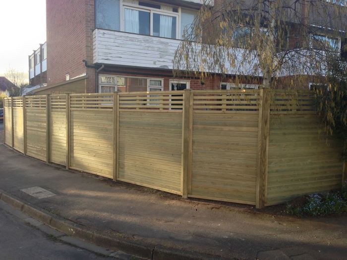 Jacksons 'Canterbury Combi' fence panels